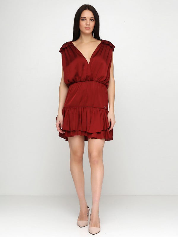 Сукня бордового кольору | 6545967