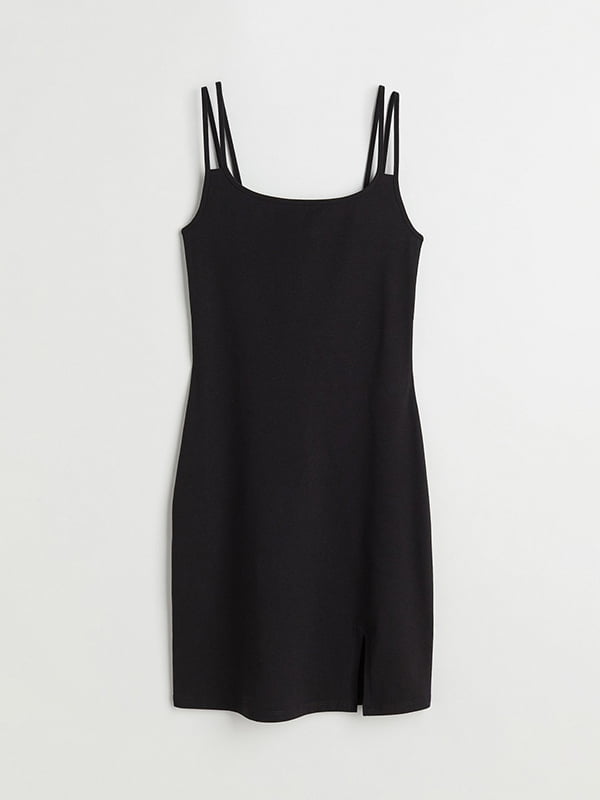 Платье в бельевом стиле черное | 6569447