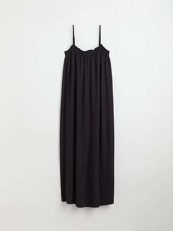 Сукня у білизняному стилі чорна | 6569557