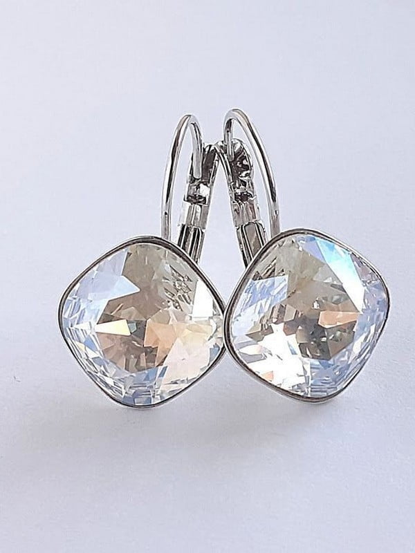 Сережки родовані із кристалами Swarovski | 6583160