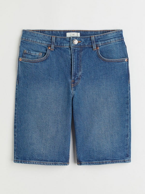 Шорты джинсовые синие | 6605556
