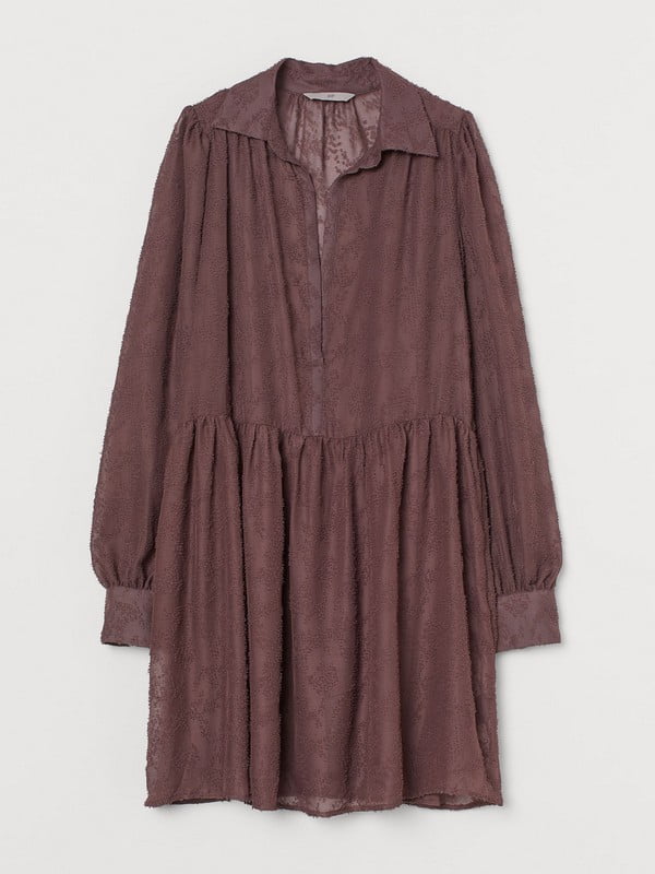 Сукня А-силуету темно-фіолетова | 6587472