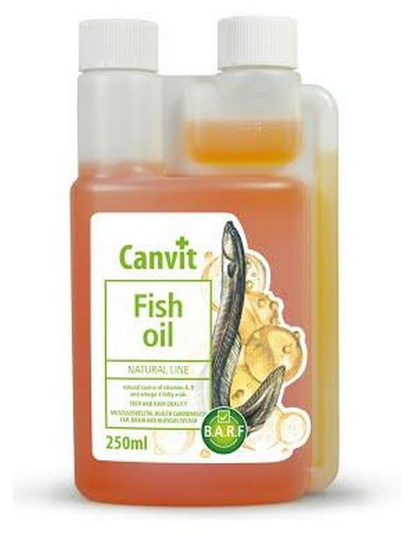 Canvit Fish oil рідка кормова добавка з риб'ячим жиром з вугра для собак | 6609054