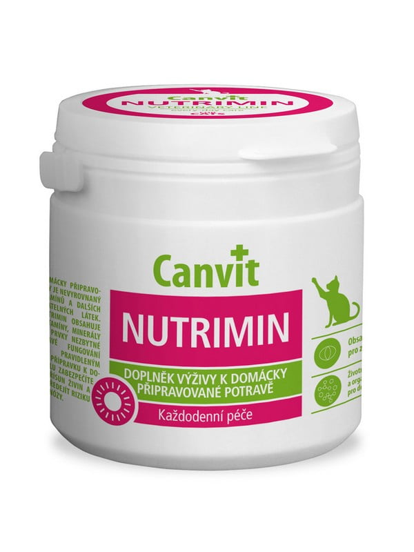 Canvit Nutrimin for cats вітамінна кормова добавка на кожен день | 6609057