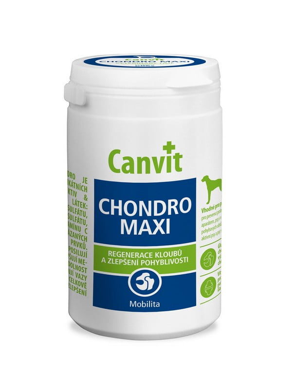 Canvit Chondro maxi витаминная кормовая добавка для регенерации суставов собак от 25 кг. 500 г. | 6609070