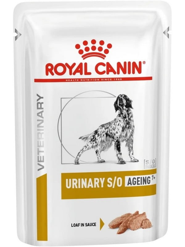 Royal Canin Urinary S/O Aging7+ корм для собак от 7 лет для мочевого 85гх12шт | 6611769