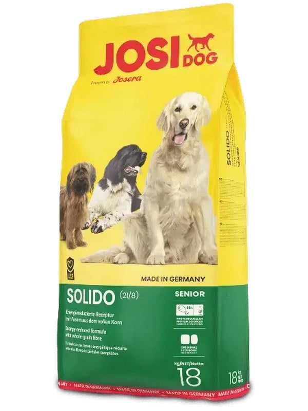 JosiDog Solido сухий корм для старіючих та менш активних собак усіх порід | 6612055