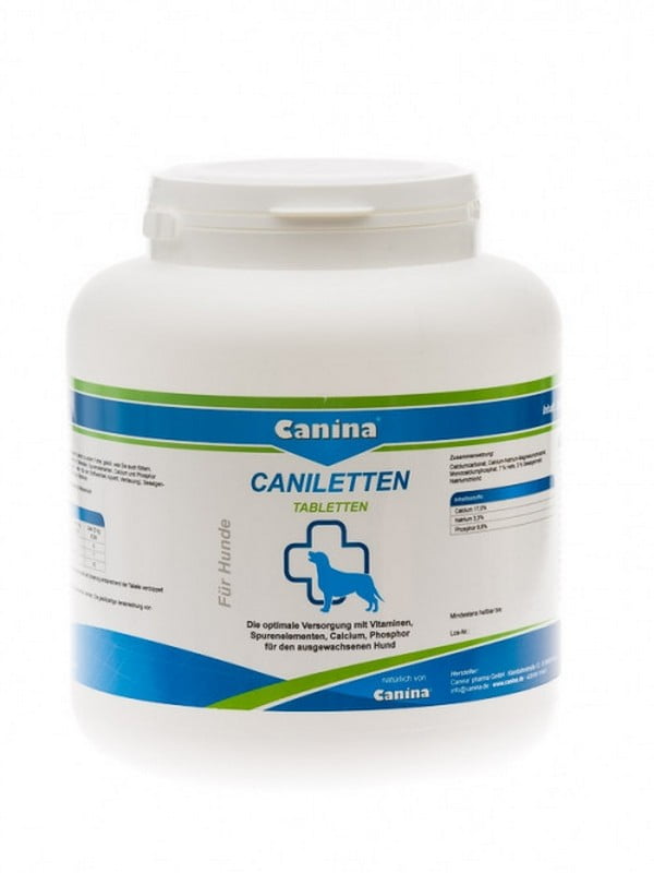 Canina Caniletten вітамінно-мінеральний комплекс із кальцієм для дорослих собак | 6612187