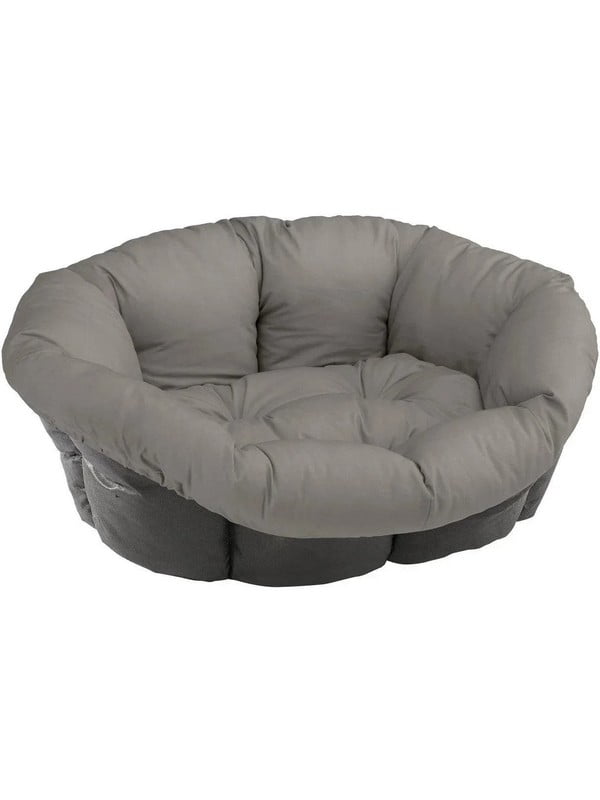 Подушка для пластикового лежака для собак и кошек Ferplast Sofа' Cushion 52 x 39 x h 21 cm - SOFA’ CUSHION 2, Серый | 6612585