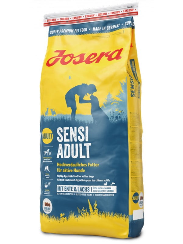 Josera Sensi Adult сухий легкозасвоюваний корм для активних собак | 6613209