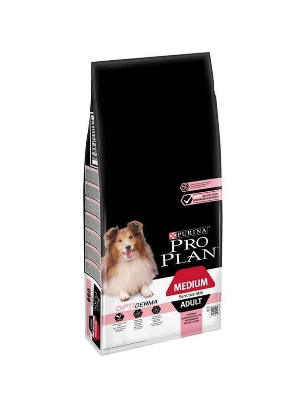 Purina Pro Plan Medium Sensitive Skin (Пуріна Про План Медіум Сенситив Лосось) корм для собак при алергії 14 кг. | 6613779