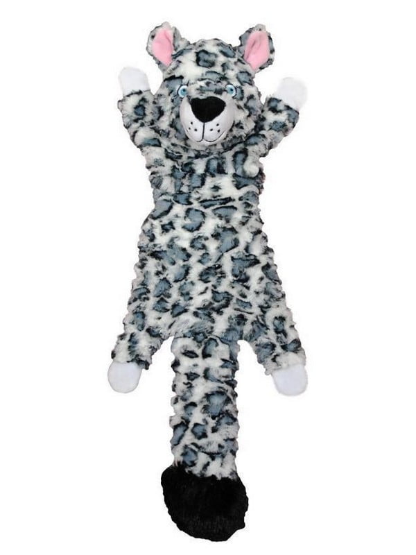 Jolly Pets FAT TAIL White Leopard м'яка іграшка для собак Білий леопард з пищалкою | 6613923