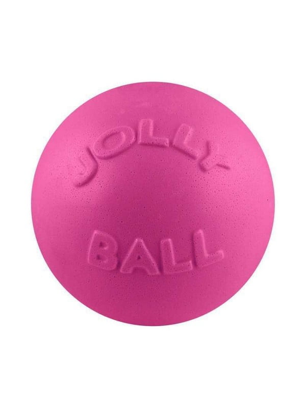 Jolly Pets BOUNCE-N-PLAY игрушка мяч для собак Большой - 18 см, Розовый | 6613930