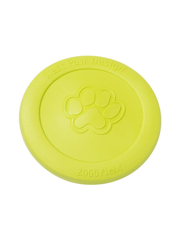 West Paw Zisc Flying Disc іграшка для собак фрісбі Великий - 22 см., Зелений | 6614037