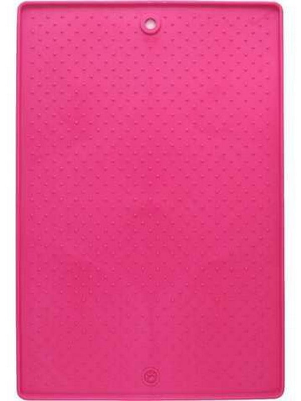 Антиковзний килимок - підставка під миски для собак і кішок Dexas Pet Bowl Grippmat Великий - 43 х 57 см., Рожевий | 6614116