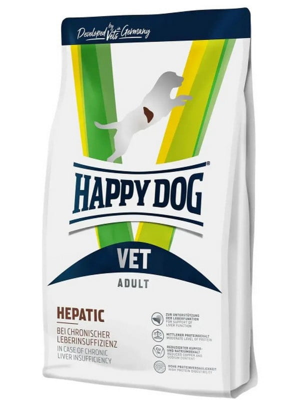Happy Dog VET Diet Hepatic сухий корм для собак при захворюваннях печінки | 6614962