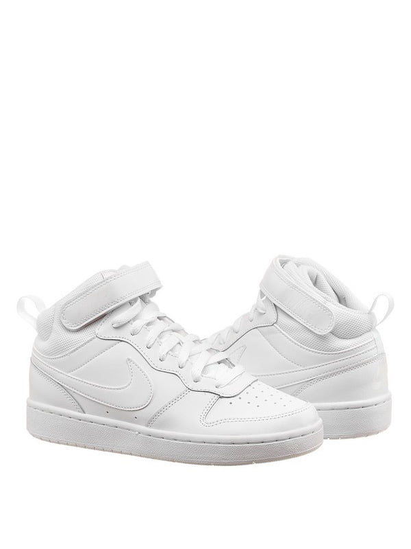 Кросівки Nike Court Borough Mid 2 (Gs) білі | 6616884