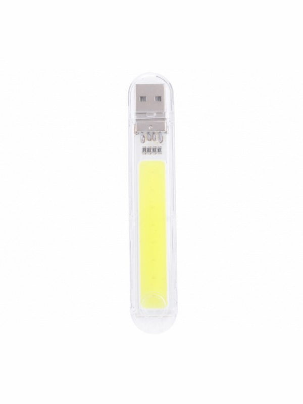 USB лампа для ноутбука и павербанка COB желтая | 6621545
