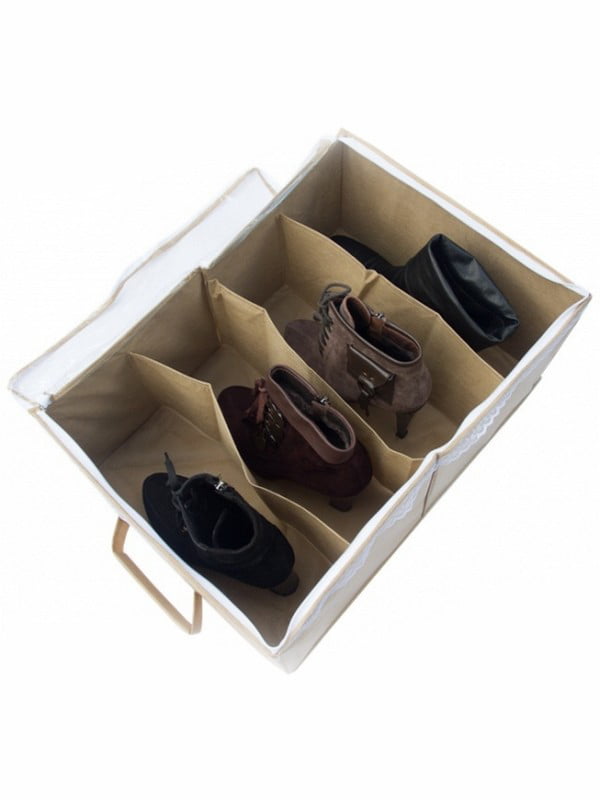 Органайзер для взуття на 4 пар (бежевий) | 6621862