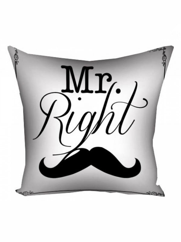 Подушка “Mr. Right” (40х40 см) | 6622380