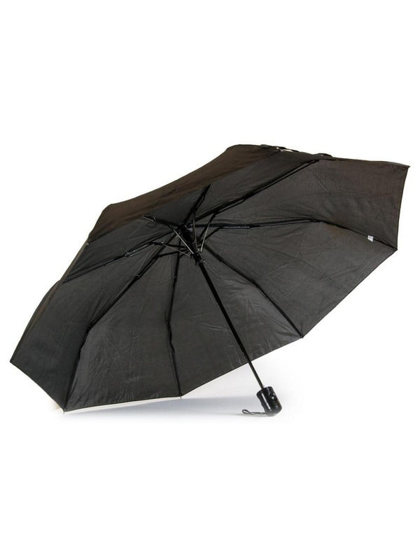 Полуавтоматический черный зонт | 6625450