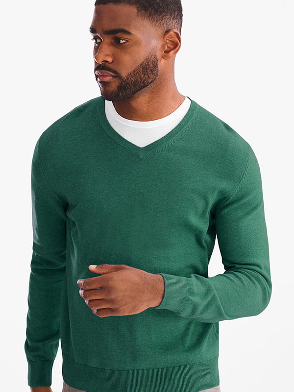 Пуловер зеленый | 6303690
