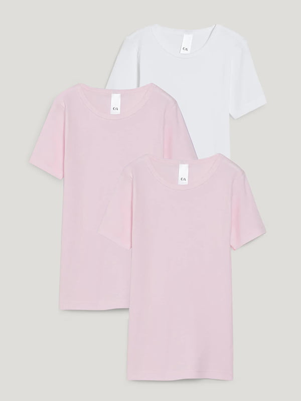 Комплект бавовняних футболок (3 шт.) | 6631902