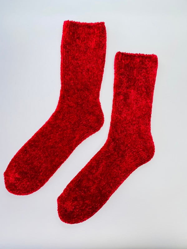 Шкарпетки темно-червоні | 6632808