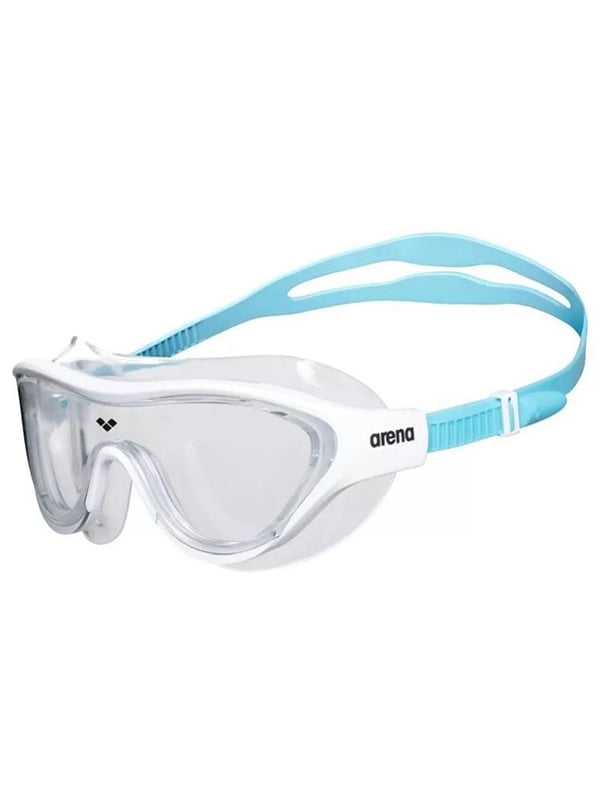 Очки для плавания бело-голубые | 6640165