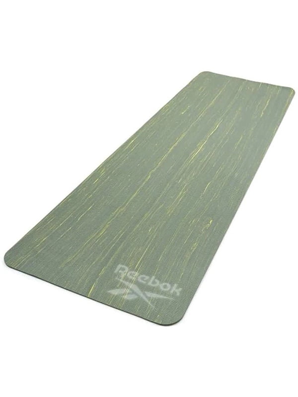 Двухстороний коврик для йоги зеленый Уни 173 х 61 х 0,5 см | 6642368