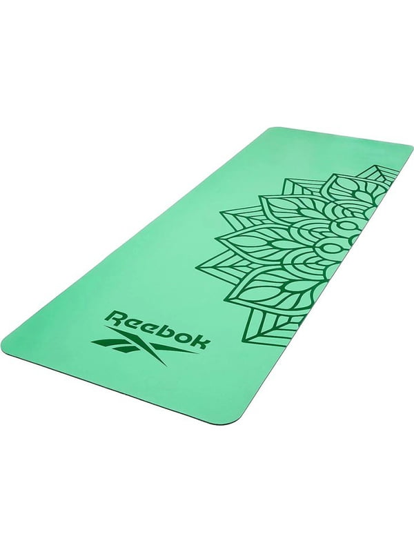 Двосторонній килимок для йоги зелений Уні 183 х 61 х 0,32 см | 6642370