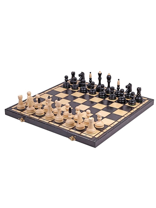 Шахматы КЛАССИЧЕСКИЕ для подарка сувенирные 48,5 на 48,5 см Натуральное дерево | 6645182