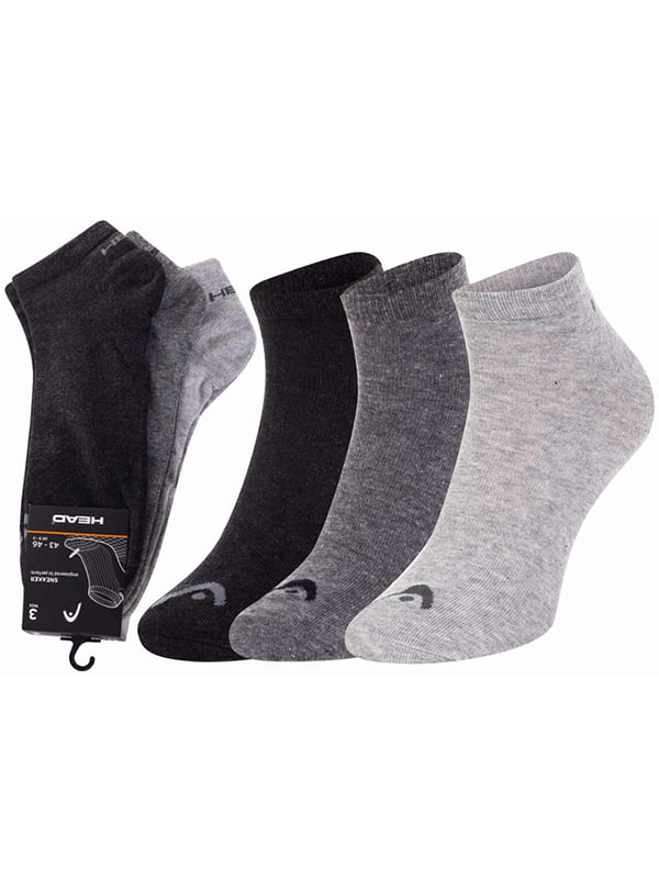 Шкарпетки Сірий; Чорний; Білий | 6647137