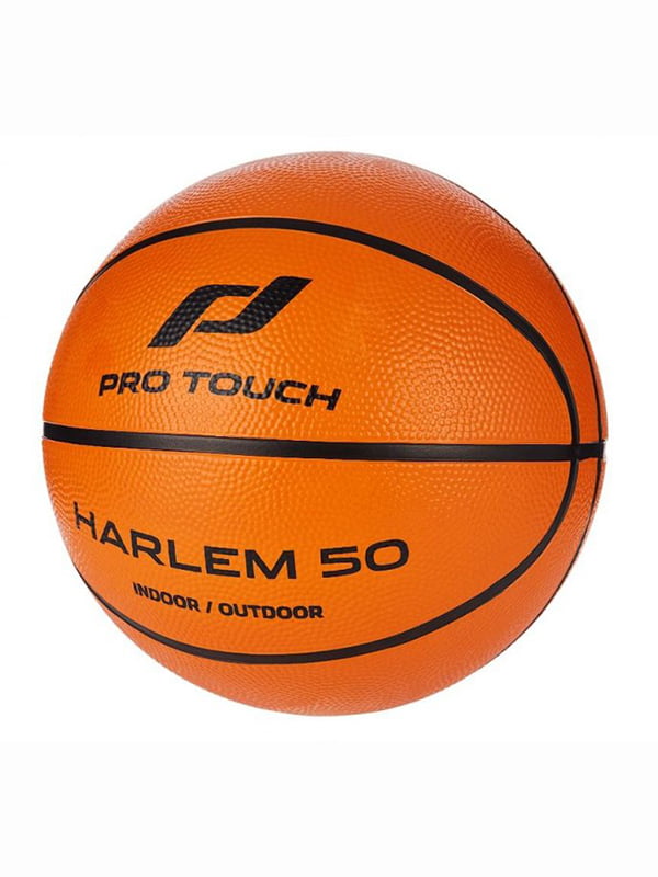 Мяч баскетбольный черно-оранжевый | 6648341