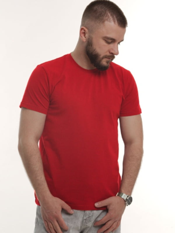 Базова футболка "BASE" червона | 6650351