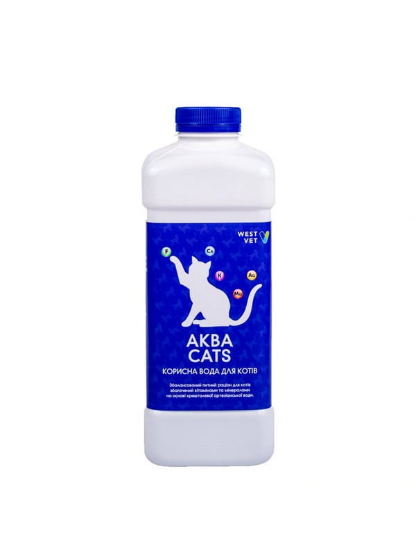 Полезная вода для кошек West Vet Аква | 6655504