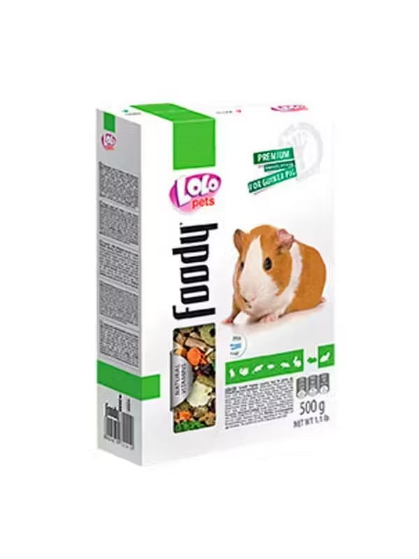 Lolopets повнораціонний корм для морської свинки 500 г | 6656209