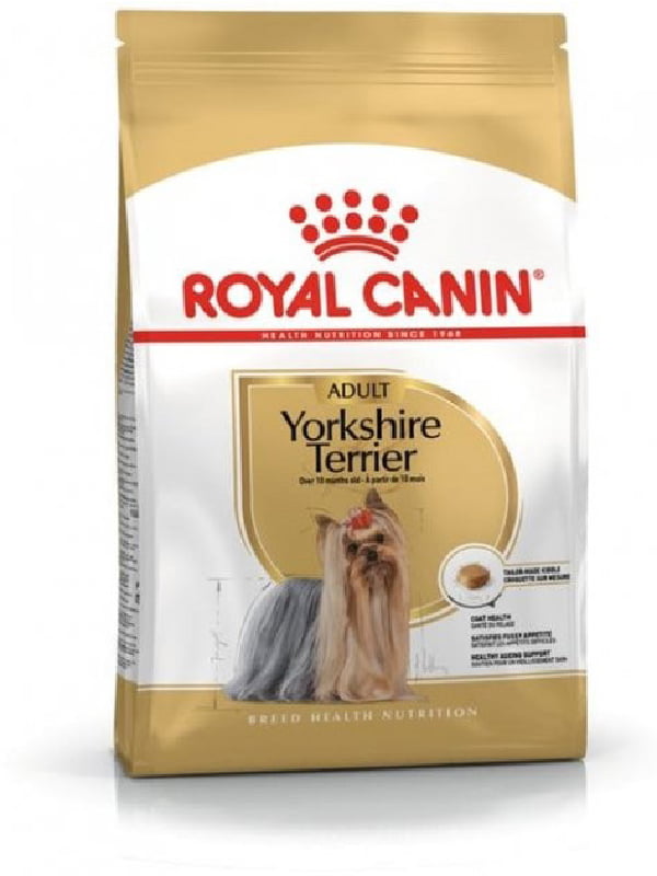 Сухой полнорационный корм Royal Canin Yorkshire Terrier Adult от 10 месяцев 0.5 кг | 6656540