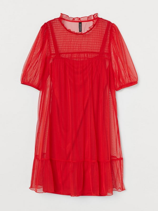 Сукня А-силуету червона | 6665909