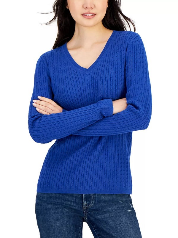 Пуловер синий | 6672954