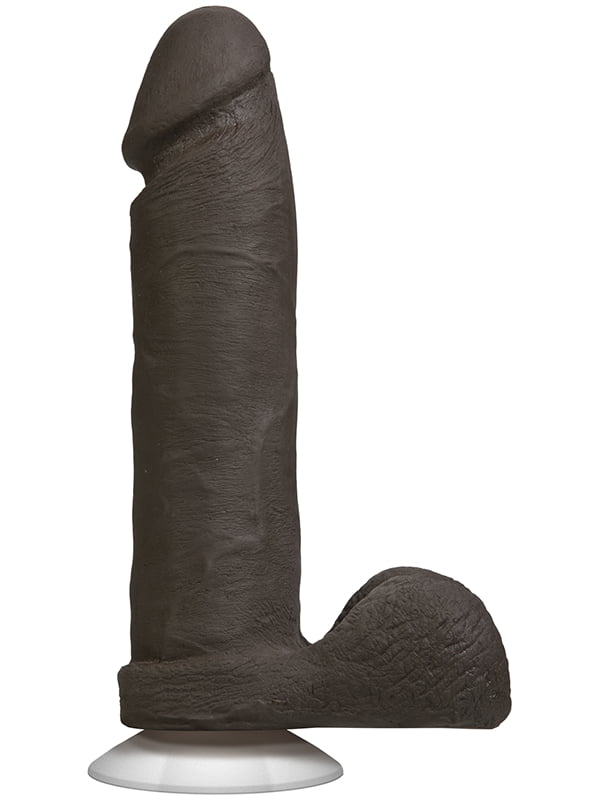 Фалоімітатор Doc Johnson The Realistic Cock 8 inch Black - ULTRASKYN, Vack-U-Lock, діаметр 5,1 см | 6667229