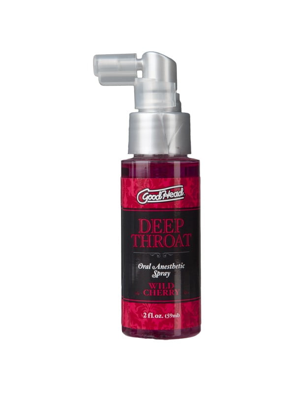 Спрей для глибокого мінету GoodHead DeepThroat Spray - Wild Cherry (59 мл) | 6667775