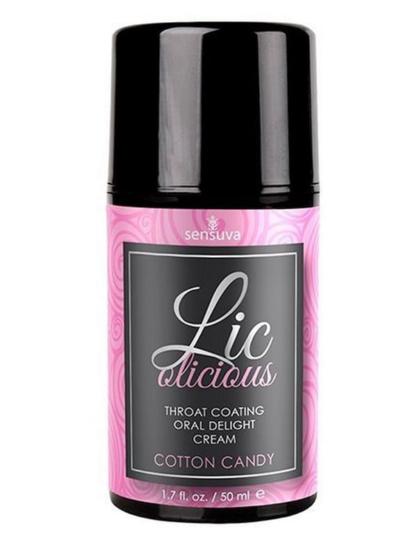 Олійний гель для мінету Lic-o-licious Cotton Candy (50 мл) без цукру | 6668072