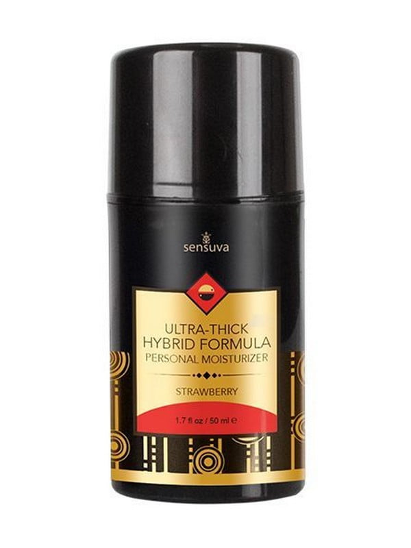 Густа крем-змазка на гібридній основі UltraThick Hybrid Formula Strawberry (50 мл) | 6668119