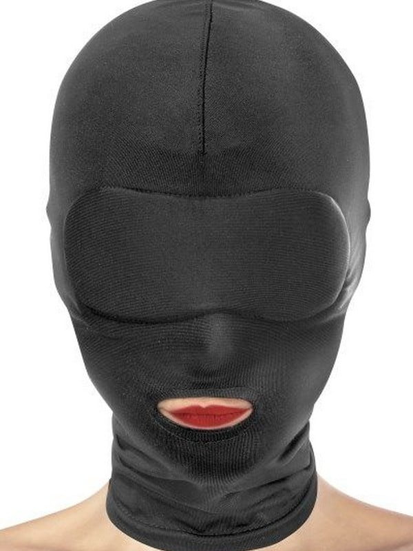 Капюшон для БДСМ з відкритим ротом  Open Mouth Hood | 6668495