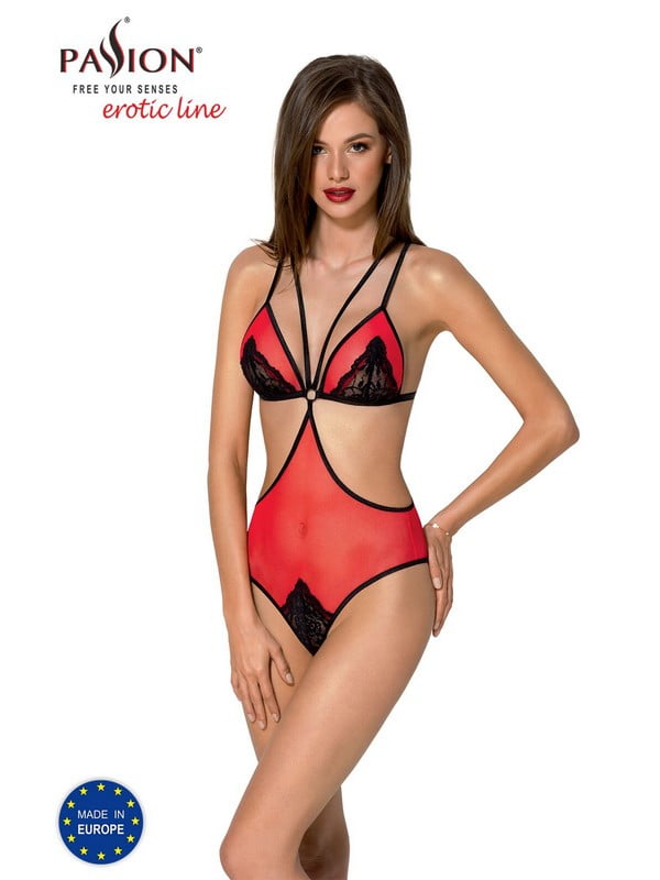 Напівпрозоре боді з мереживом Peonia Body XXL/XXXL  | 6672293