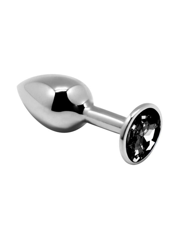 Анальна пробка Mini Metal Butt Plug Black L | 6676351