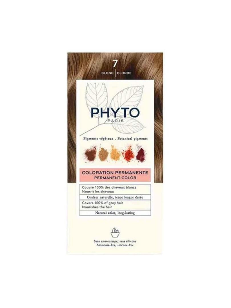 Фітоколор безаміачна крем-фарба для волосся Color Permanente 7 Русий (112 мл) | 6680984