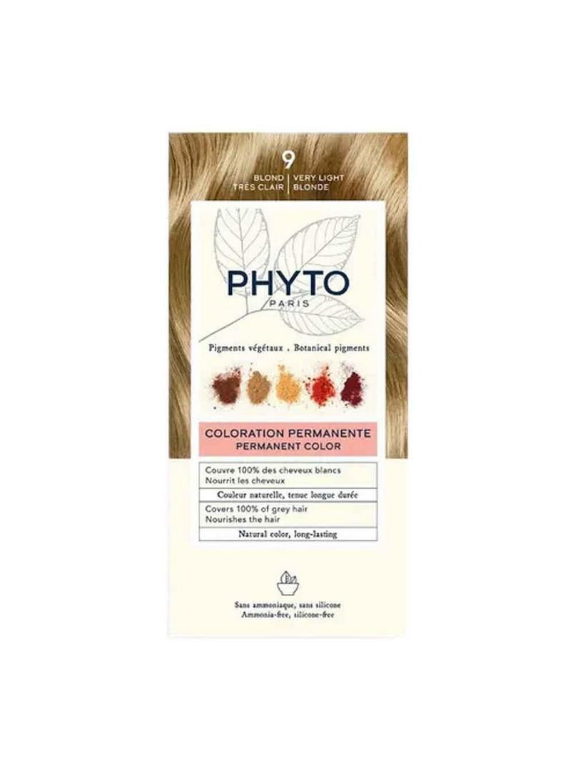 Фитоколор безаммиачная крем-краска для волос Color Coloration Permanente 9 Блондин (112 мл) | 6680988