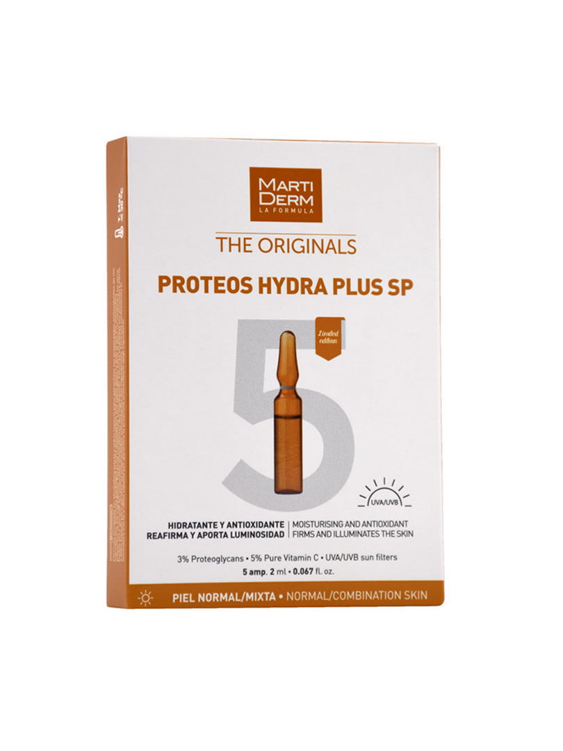 Солнцезащитные ампулы для лица The Originals Proteos Hydra Plus SP 5 амп по 2 мл | 6681181
